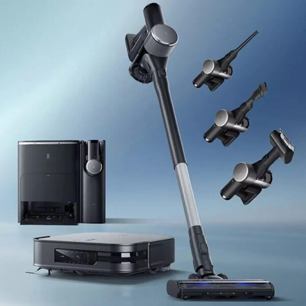 robot hut bui va may hut bui cam tay Ecovacs Deebot X2 Combo