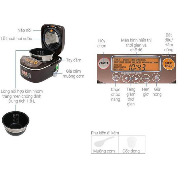 Zojirushi NP-BSQ18V-TA