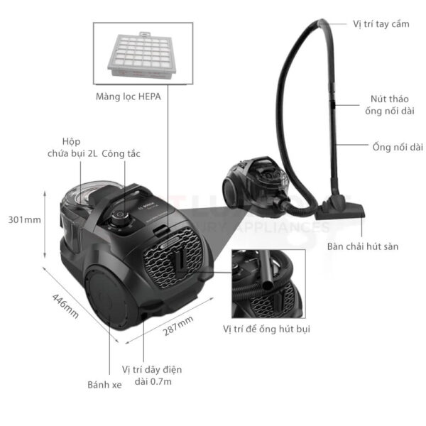 Bosch BGS21WX100