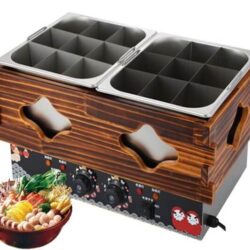 Bếp Lẩu Cao Cấp 18 Ngăn Kanto HS-G2T 2600W - Bảo Hành 2 Năm