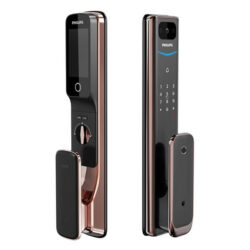 Khóa Cửa Thông Minh Philips Alpha VP-5HWS: Video, Vân Tay, Mật Mã, Wifi, Chuông Hình