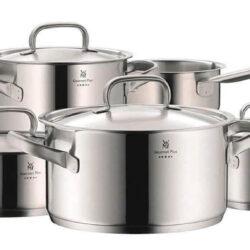 Bộ Nồi Inox Cao Cấp WMF Gourmet Plus 5 Món - Sản Xuất Tại Đức, Bảo Hành 5 Năm
