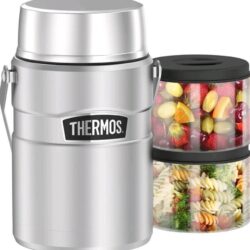 Cặp Lồng Giữ Nhiệt Cao Cấp Thermos Stainless King 1,2 Lít - Chất Liệu An Toàn