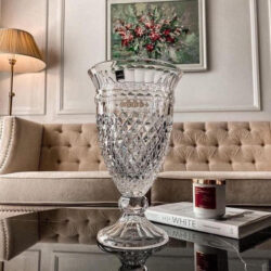 Lọ Hoa Pha Lê Tiệp Rogaska Diamond 38cm - Sang Trọng và Đẳng Cấp