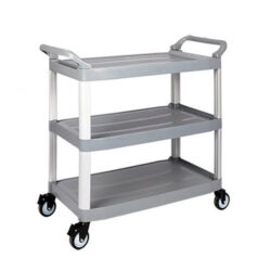 Xe Đẩy Thu Dọn Thức Ăn 3 Tầng Cho Nhà Hàng - Tiện Lợi, Chất Lượng Cao